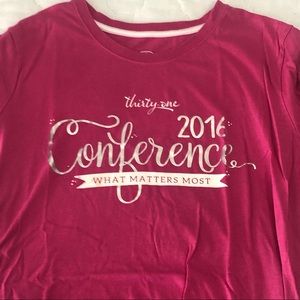 2016 Conference Tee - Size Large - Like New